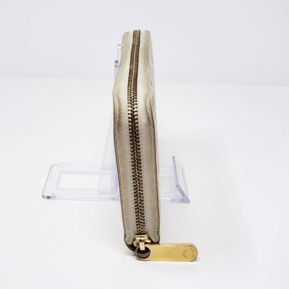 Auth Louis Vuitton Damier Azur  Zippy Zippy Wallet - Picture 7 of 13